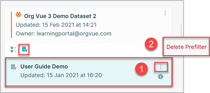 Dataset Metadata | Orgvue Settings User Guide