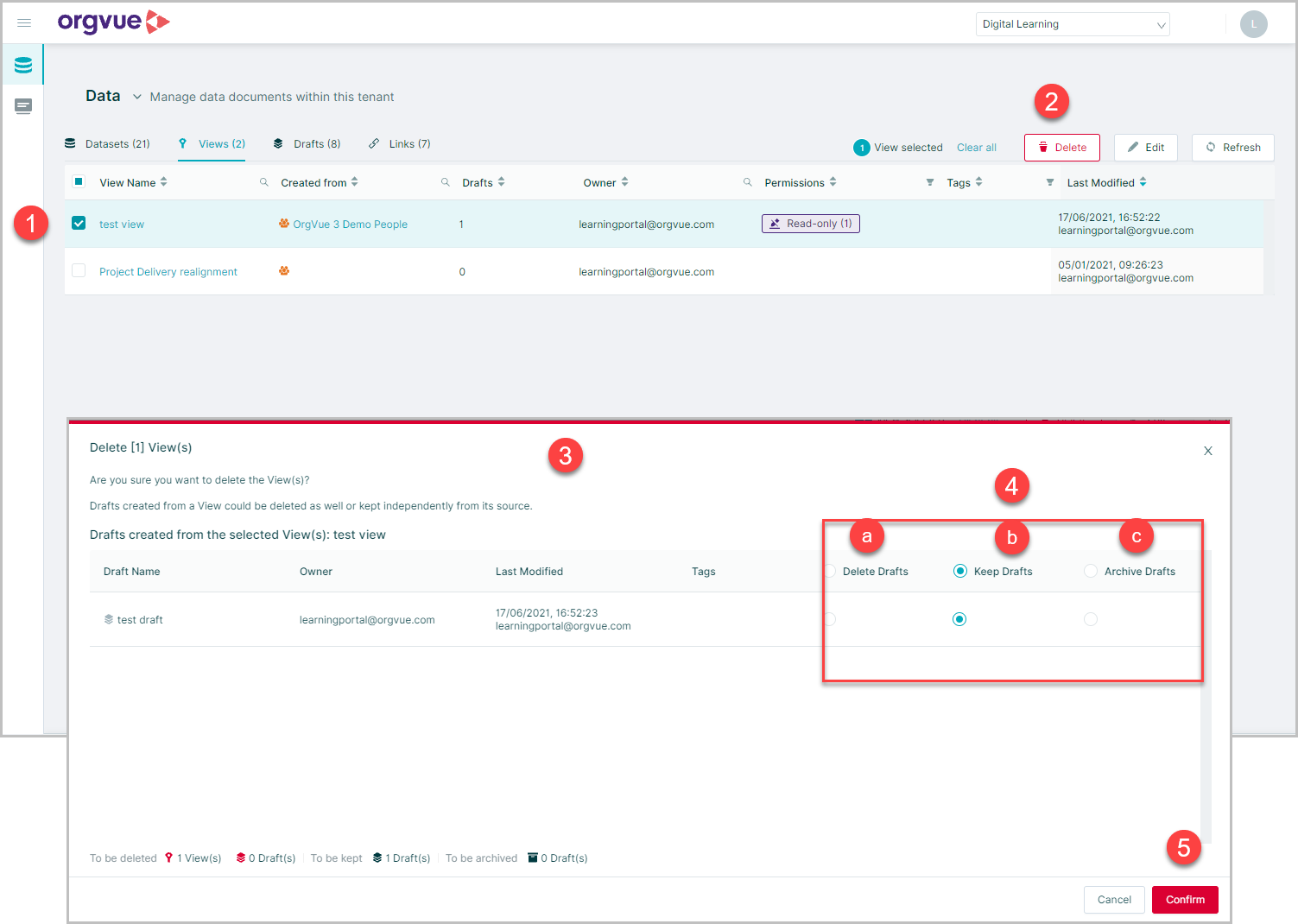 Views | Orgvue Settings User Guide