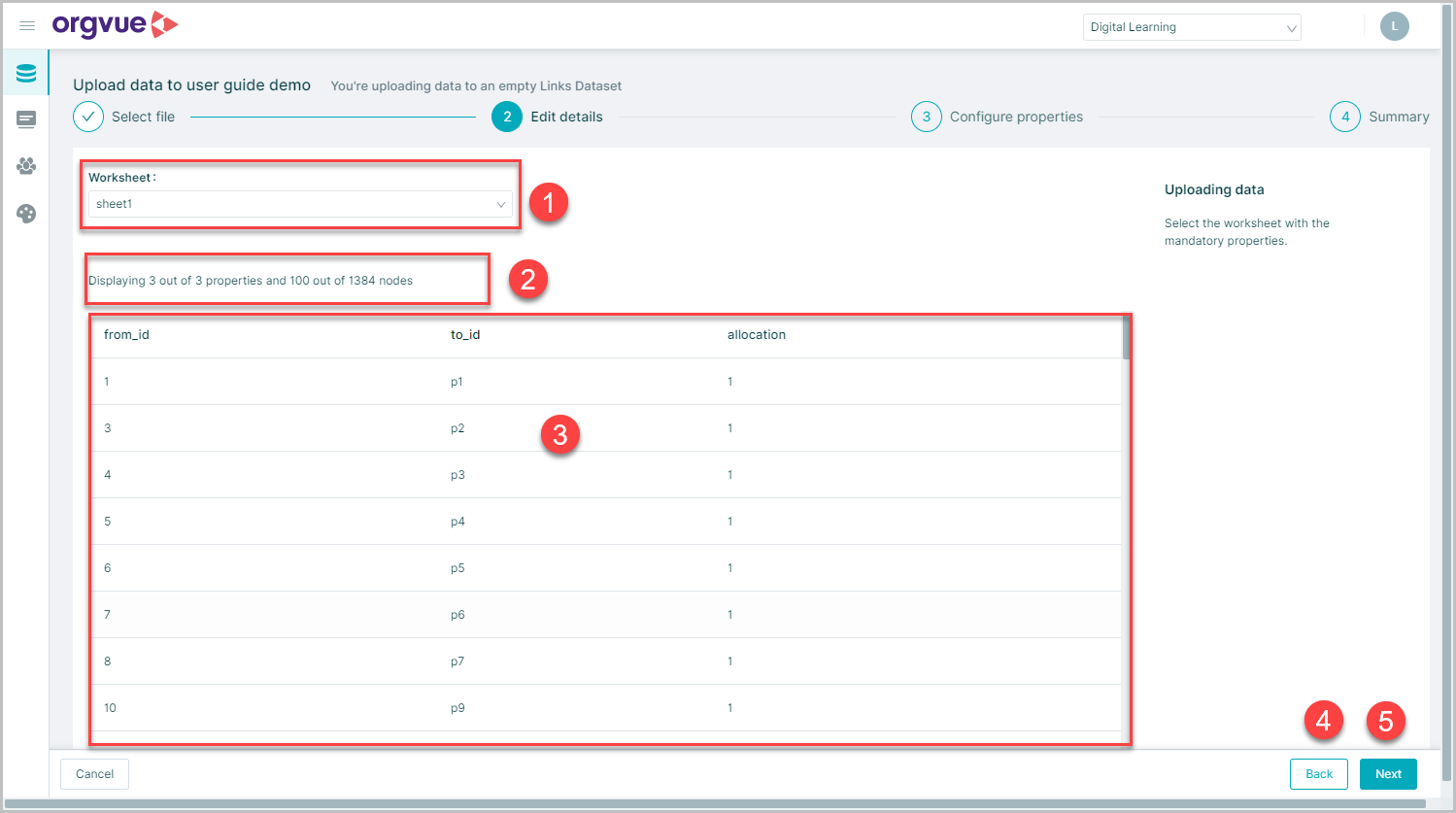 Links | Orgvue Settings User Guide
