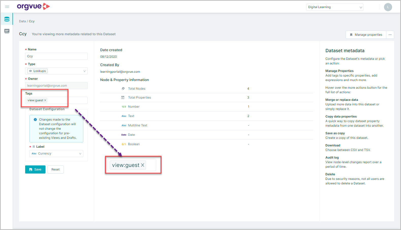 Lookups | Orgvue Settings User Guide
