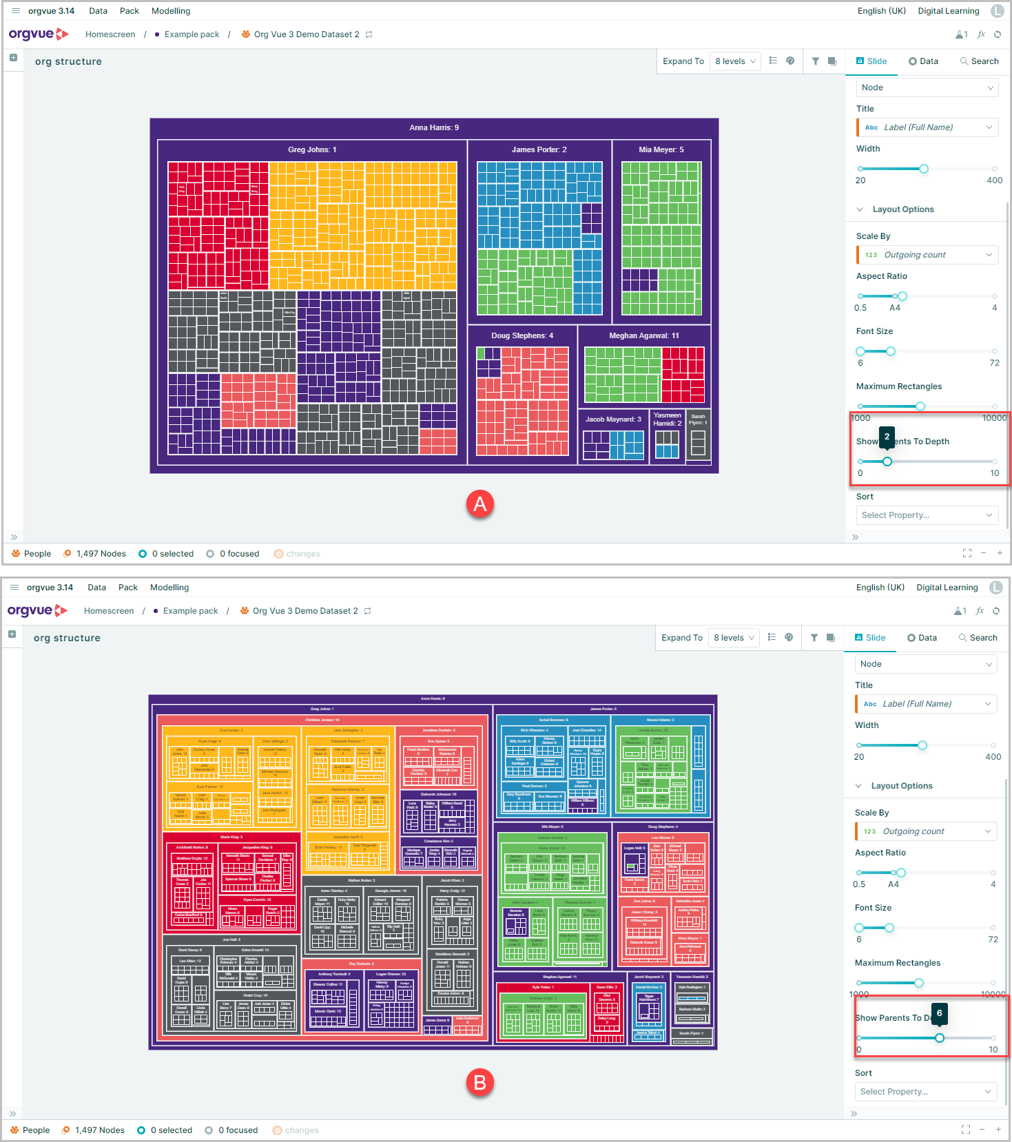 Tree Slide | Workspace User Guide