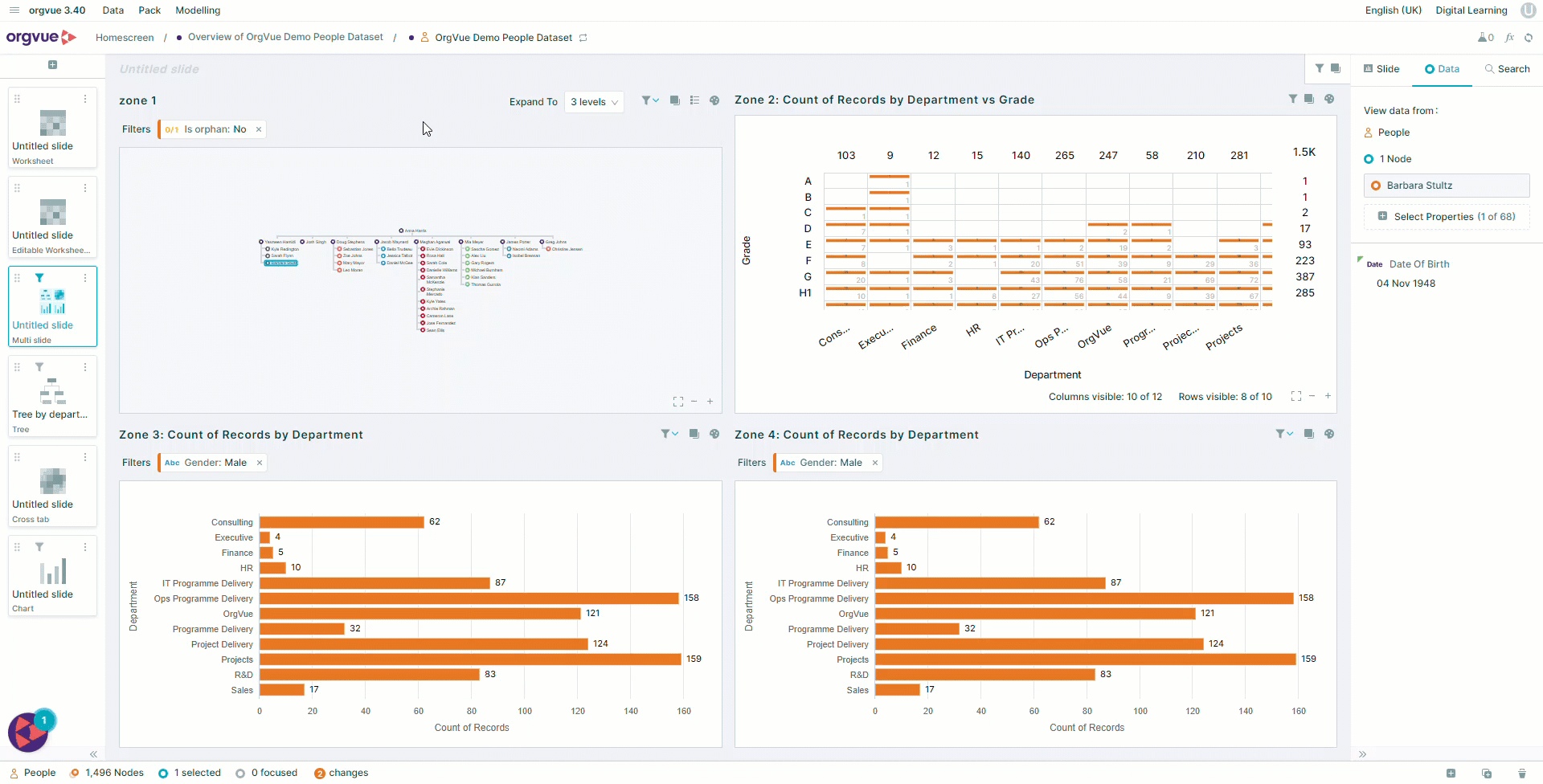 Multi Slide | Workspace User Guide